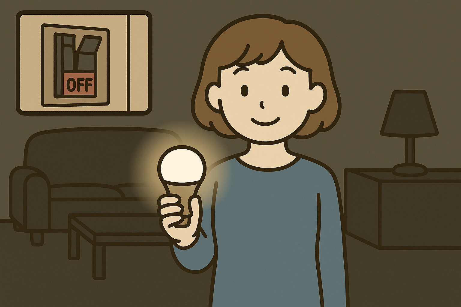 防災LED電球