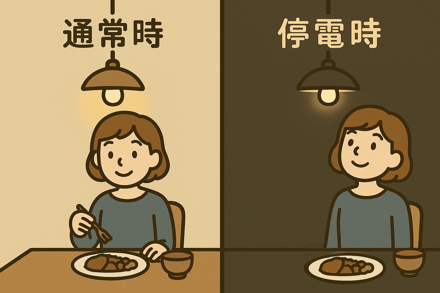 停電