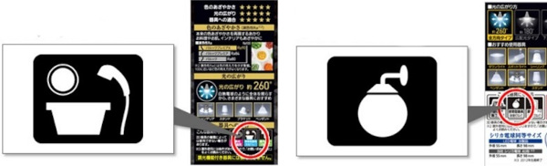 屋外可マーク