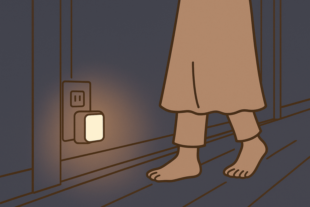 廊下の足元灯