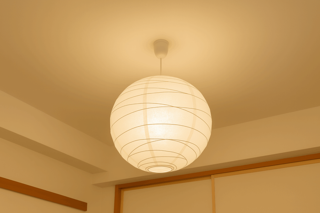 和室照明球型