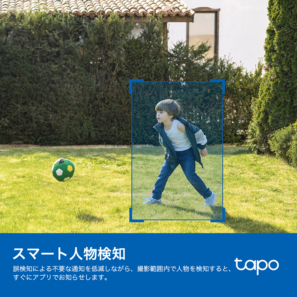 スマート人物検知